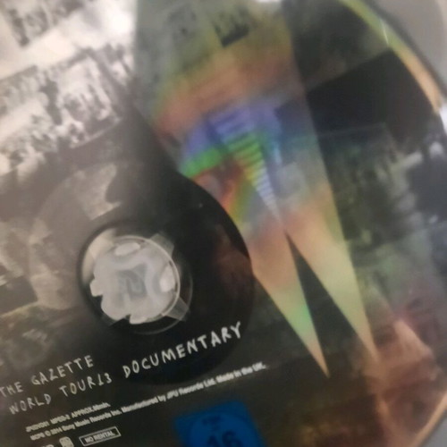 The Gazette DVD 2013 World Tour like new, metal