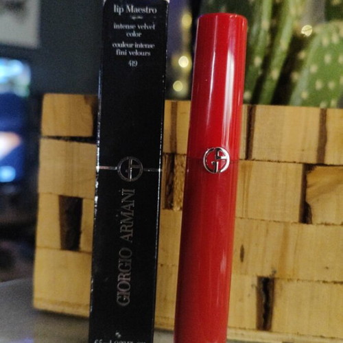 Armani Lip Maestro Berry Red 419 new
