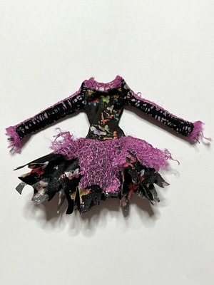 Monster High Bonita Femur Freaky Fusion doll dress like new