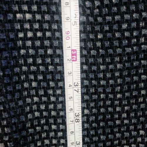 Topshop Kort Basket Weave Straight Leg Jeans like new, blue