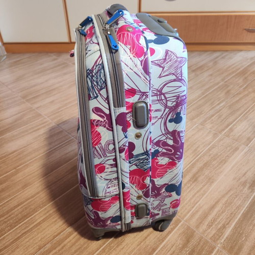 Delsey Original Mickey suitcase like new, multicolor