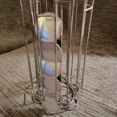 Capsule holder for 42 capsules like new, ergonomic space-saving
