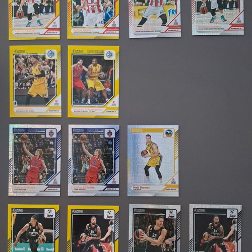 Panini Euroleague Donruss 2024-25 card set of 127, like new