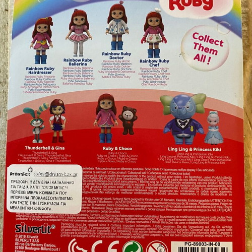 Rainbow Ruby Chef collectible card new