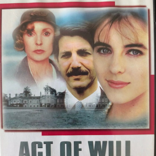 Act of Will DVD used with subtitles, drama series