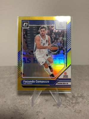 Donruss Basketball Euroleague Facundo Campazzo Gold 07/10 #72 καινούργιο