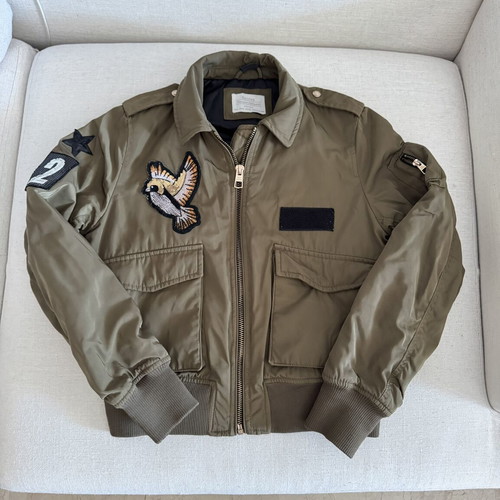 Bershka bomber jacket, women's medium size