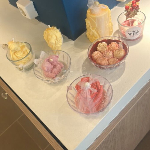 Candle set 7 pieces new