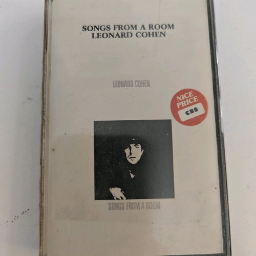 Songs From A Room Leonard Cohen cassette album used