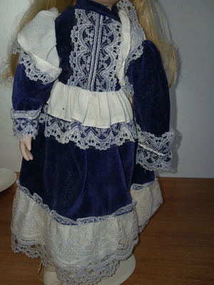 Porcelain doll used