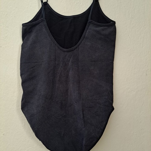 Stradivarius Black Backless Bodysuit like new, size M