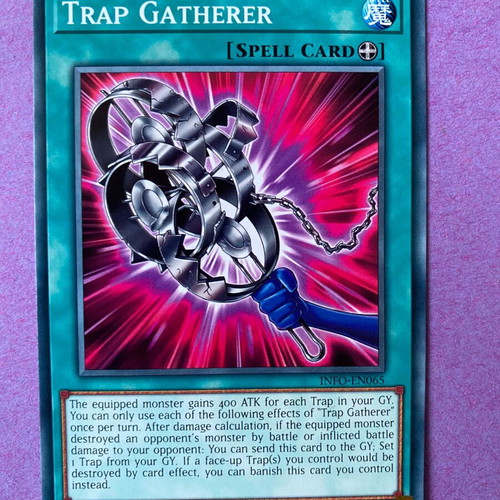 Trap Gatherer Yu-Gi-Oh! Card 1st Edition Near Mint