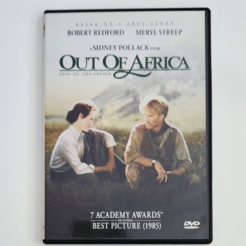 Out of Africa DVD like new with Greek subtitles