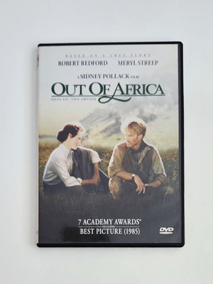 Out of Africa DVD like new with Greek subtitles