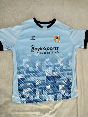 Φανέλα Coventry City 2020-21 εκτός έδρας 2XL Hummel σαν καινούργιο