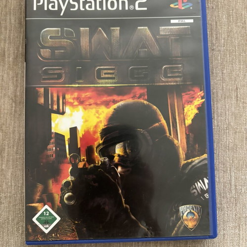 Swat Siege PlayStation 2 PS2 English complete used