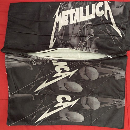 Metallica pillowcases new 45x45 with And justice for all theme