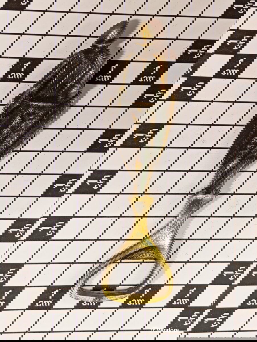 Συλλεκτικό μπρούτζινο ανοιχτήρι μπουκαλιών με φιγούρα ιππότη μεταχειρισμένο € 9