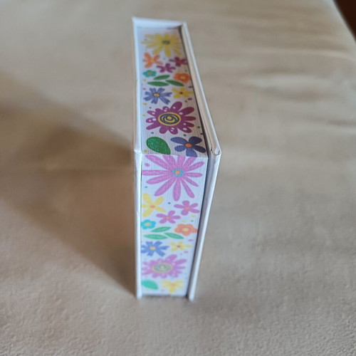 Trendhaus floral notebook with hardcover, 144 pages