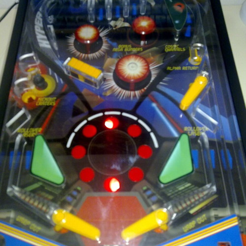 Pinball Wizard 1983 Grandstand ηλεκτρονικό επιτραπέζιο φλίπερ σαν καινούργιο