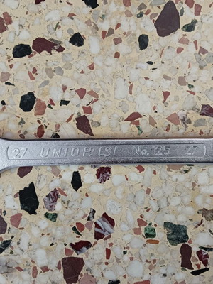 Unior German Polygon Wrench No. 27 New