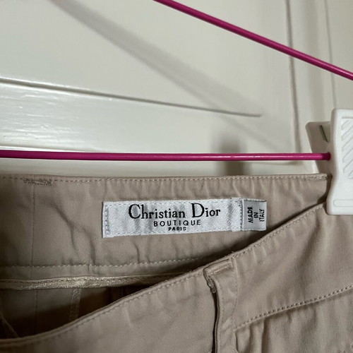 Dior women's beige pants like new, size S