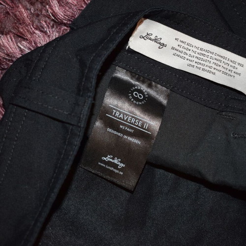 Lundhags Traverse II pant women size 40 used, black