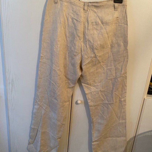 Linen pants beige medium like new