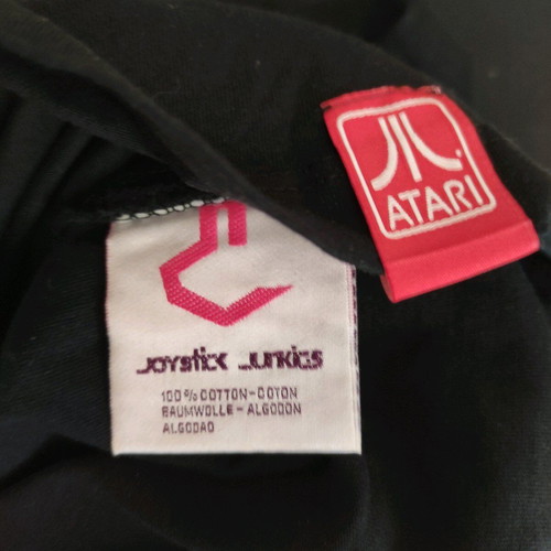 T-shirt Atari joystick junkies XL used, black