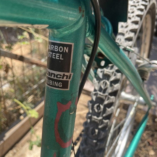Bianchi 20'' mountain bike used, V-brakes, gears