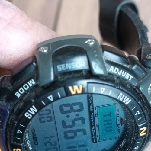 Casio ProTrek PRG-40 men's watch like new, black