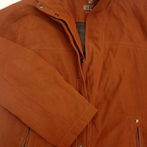 Sogo men's jacket used, orange, size L