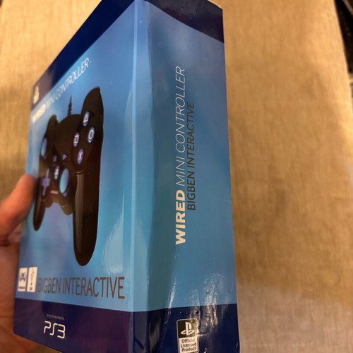 Wired Official Mini Controller PlayStation 3 sealed BigBen Interactive new