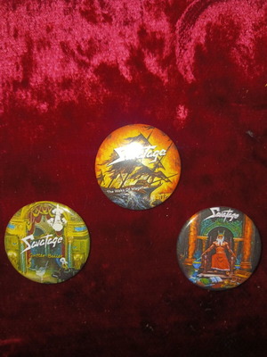 Κονκάρδα Savatage καινούργια, μέγεθος 3,2cm