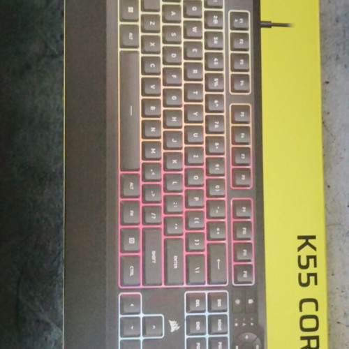 Corsair combi keyboard and mouse used