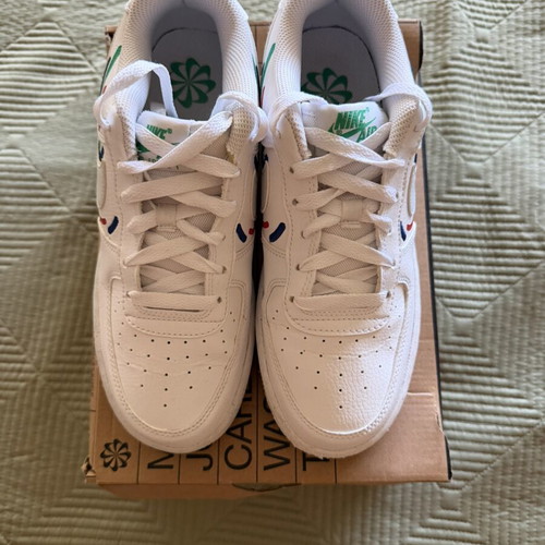 Nike Af1 Impact GS white athletic shoes like new size 38.5