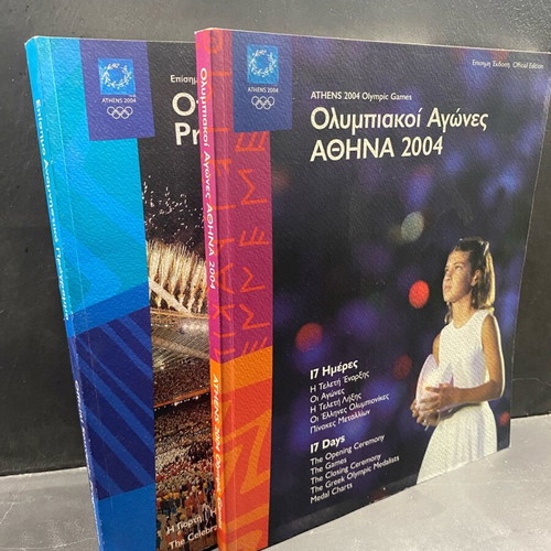 Olympic Games Athens 2004 collectible volumes like new