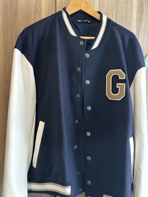 Zara men's varsity jacket brand new without tags, size XL, multicolor