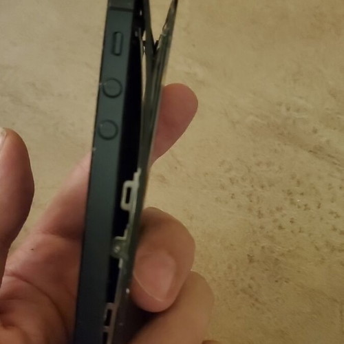 I phone used with swollen battery and working touch