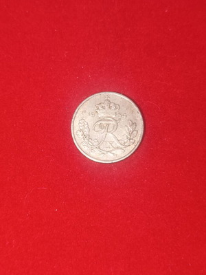 Denmark 10 Ore Coin used