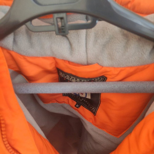 Napapijri jacket orange like new, size Medium