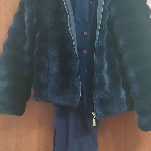 Attrattivo jacket dark blue new, size M