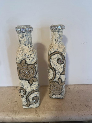 Handmade decorative vases like new