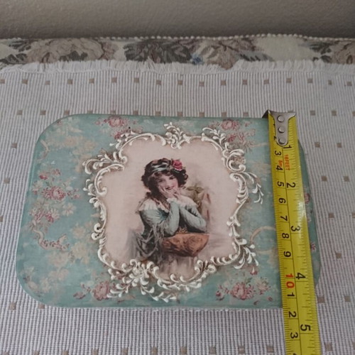 Handmade vintage province style box new, cardboard