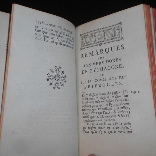 Ierokles Alexandrinos Commentary on Pythagoras' Golden Verses used book