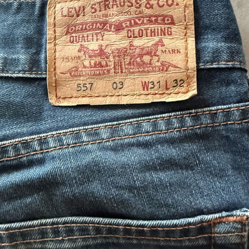 Levi's Eve jeans, straight cut, blue, size W31 L32