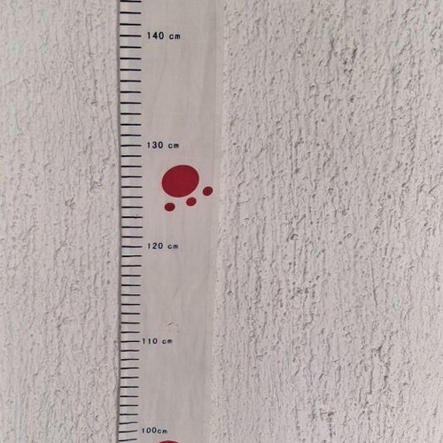 Height meter for children like new, 80-150 cm
