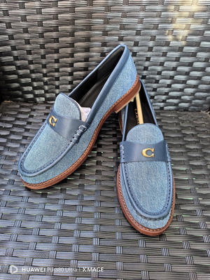 Coach Jolene ballerina shoes, size 38, blue