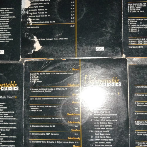 Unforgettable Classics 6 CD new, classical music