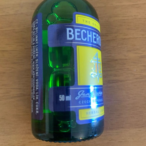 Becherovka classic Czech liqueur 50 ml new, sealed